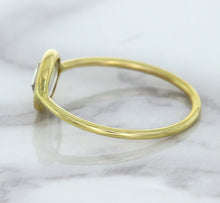 Load image into Gallery viewer, 1.33ct. Oval White Sapphire Ring in 14K Yellow Gold