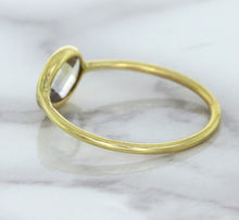 Load image into Gallery viewer, 1.33ct. Oval White Sapphire Ring in 14K Yellow Gold
