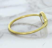 Load image into Gallery viewer, 1.33ct. Oval White Sapphire Ring in 14K Yellow Gold