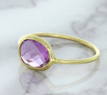 Load image into Gallery viewer, 1.45ct. Oval Pink Sapphire Ring in 14K Yellow Gold