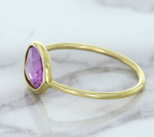 Load image into Gallery viewer, 1.45ct. Oval Pink Sapphire Ring in 14K Yellow Gold
