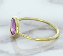 Load image into Gallery viewer, 1.45ct. Oval Pink Sapphire Ring in 14K Yellow Gold
