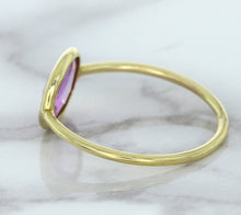 Load image into Gallery viewer, 1.45ct. Oval Pink Sapphire Ring in 14K Yellow Gold