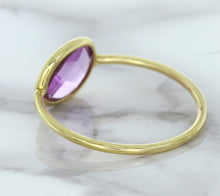 Load image into Gallery viewer, 1.45ct. Oval Pink Sapphire Ring in 14K Yellow Gold