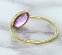 Load image into Gallery viewer, 1.45ct. Oval Pink Sapphire Ring in 14K Yellow Gold
