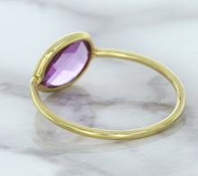 Load image into Gallery viewer, 1.45ct. Oval Pink Sapphire Ring in 14K Yellow Gold