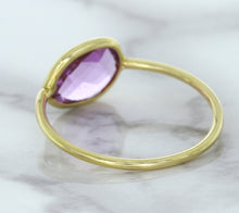 Load image into Gallery viewer, 1.45ct. Oval Pink Sapphire Ring in 14K Yellow Gold