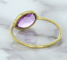 Load image into Gallery viewer, 1.45ct. Oval Pink Sapphire Ring in 14K Yellow Gold
