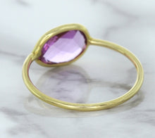 Load image into Gallery viewer, 1.45ct. Oval Pink Sapphire Ring in 14K Yellow Gold
