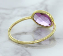 Load image into Gallery viewer, 1.45ct. Oval Pink Sapphire Ring in 14K Yellow Gold