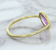 Load image into Gallery viewer, 1.45ct. Oval Pink Sapphire Ring in 14K Yellow Gold
