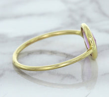 Load image into Gallery viewer, 1.45ct. Oval Pink Sapphire Ring in 14K Yellow Gold