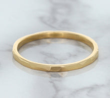 Load image into Gallery viewer, 1.6mm Hammered Band in 14K Rose Gold