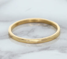 Load image into Gallery viewer, 1.6mm Hammered Band in 14K Rose Gold