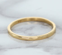 Load image into Gallery viewer, 1.6mm Hammered Band in 14K Rose Gold