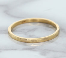 Load image into Gallery viewer, 1.6mm Hammered Band in 14K Rose Gold