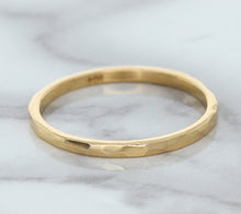 Load image into Gallery viewer, 1.6mm Hammered Band in 14K Rose Gold