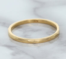 Load image into Gallery viewer, 1.6mm Hammered Band in 14K Rose Gold