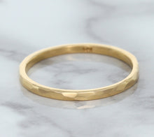 Load image into Gallery viewer, 1.6mm Hammered Band in 14K Rose Gold