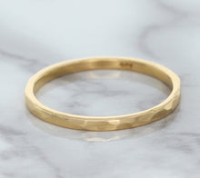 Load image into Gallery viewer, 1.6mm Hammered Band in 14K Rose Gold