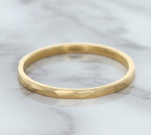 Load image into Gallery viewer, 1.6mm Hammered Band in 14K Rose Gold