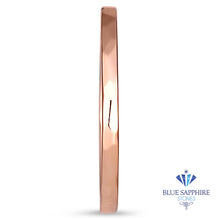 Load image into Gallery viewer, 1.6mm Hammered Band in 14K Rose Gold