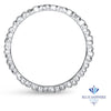 2.5mm Scalloped Band in 14K White Gold