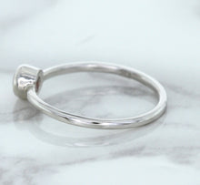 Load image into Gallery viewer, 0.19ct Round Pink Sapphire Ring in 14K White Gold