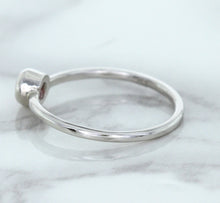Load image into Gallery viewer, 0.19ct Round Pink Sapphire Ring in 14K White Gold