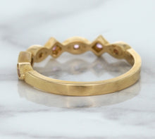 Load image into Gallery viewer, 0.22ctw Pink Sapphire Alternating Marquise Ring in 14K Rose Gold