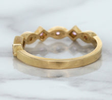 Load image into Gallery viewer, 0.22ctw Pink Sapphire Alternating Marquise Ring in 14K Rose Gold