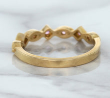 Load image into Gallery viewer, 0.22ctw Pink Sapphire Alternating Marquise Ring in 14K Rose Gold