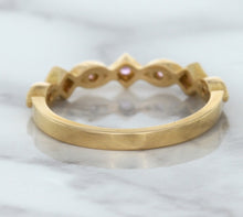 Load image into Gallery viewer, 0.22ctw Pink Sapphire Alternating Marquise Ring in 14K Rose Gold