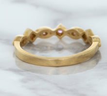 Load image into Gallery viewer, 0.22ctw Pink Sapphire Alternating Marquise Ring in 14K Rose Gold