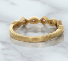 Load image into Gallery viewer, 0.22ctw Pink Sapphire Alternating Marquise Ring in 14K Rose Gold