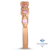 0.22ctw Pink Sapphire Alternating Marquise Ring in 14K Rose Gold