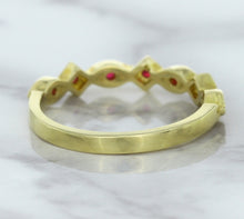 Load image into Gallery viewer, 0.20ctw Ruby Alternating Marquise Ring in 14K Yellow Gold