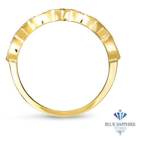 0.20ctw Ruby Alternating Marquise Ring in 14K Yellow Gold