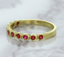 Load image into Gallery viewer, 0.30ctw Round Ruby Ring in 14K Yellow Gold
