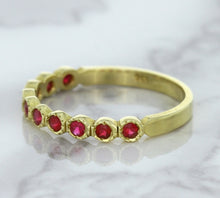 Load image into Gallery viewer, 0.30ctw Round Ruby Ring in 14K Yellow Gold
