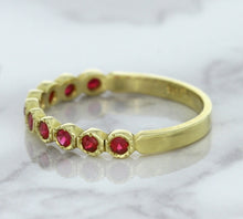 Load image into Gallery viewer, 0.30ctw Round Ruby Ring in 14K Yellow Gold