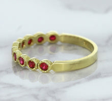 Load image into Gallery viewer, 0.30ctw Round Ruby Ring in 14K Yellow Gold
