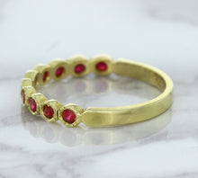 Load image into Gallery viewer, 0.30ctw Round Ruby Ring in 14K Yellow Gold