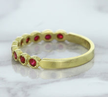 Load image into Gallery viewer, 0.30ctw Round Ruby Ring in 14K Yellow Gold