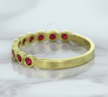 Load image into Gallery viewer, 0.30ctw Round Ruby Ring in 14K Yellow Gold