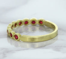 Load image into Gallery viewer, 0.30ctw Round Ruby Ring in 14K Yellow Gold