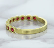 Load image into Gallery viewer, 0.30ctw Round Ruby Ring in 14K Yellow Gold
