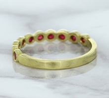 Load image into Gallery viewer, 0.30ctw Round Ruby Ring in 14K Yellow Gold