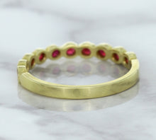 Load image into Gallery viewer, 0.30ctw Round Ruby Ring in 14K Yellow Gold
