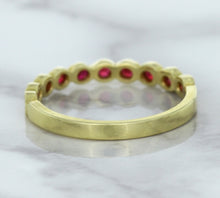 Load image into Gallery viewer, 0.30ctw Round Ruby Ring in 14K Yellow Gold